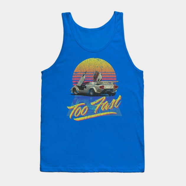 Too Fast 1988 Tank Top by JCD666